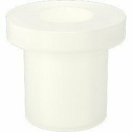BSC PREFERRED Electrical-Insulating Nylon 6/6 Sleeve Washer for Number 10 Screw Size 0.394 Overall Height, 100PK 91145A242